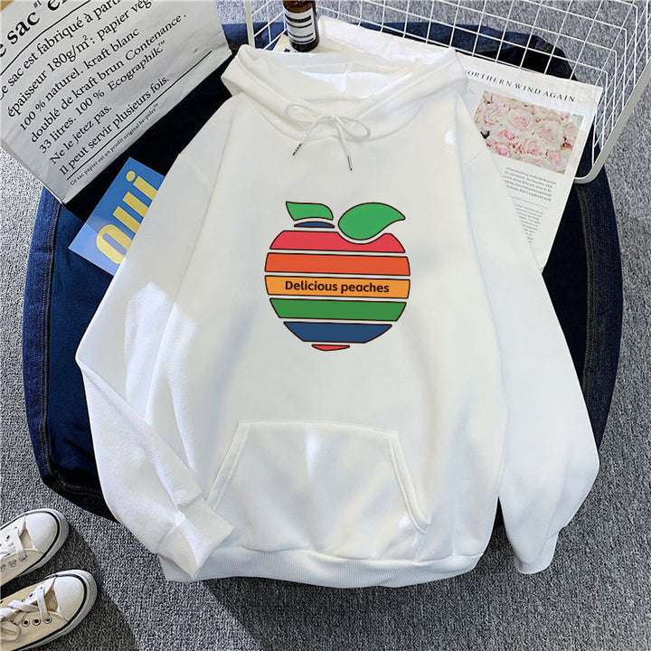 Women's hoodie with cheerful fruit motif Lisslune