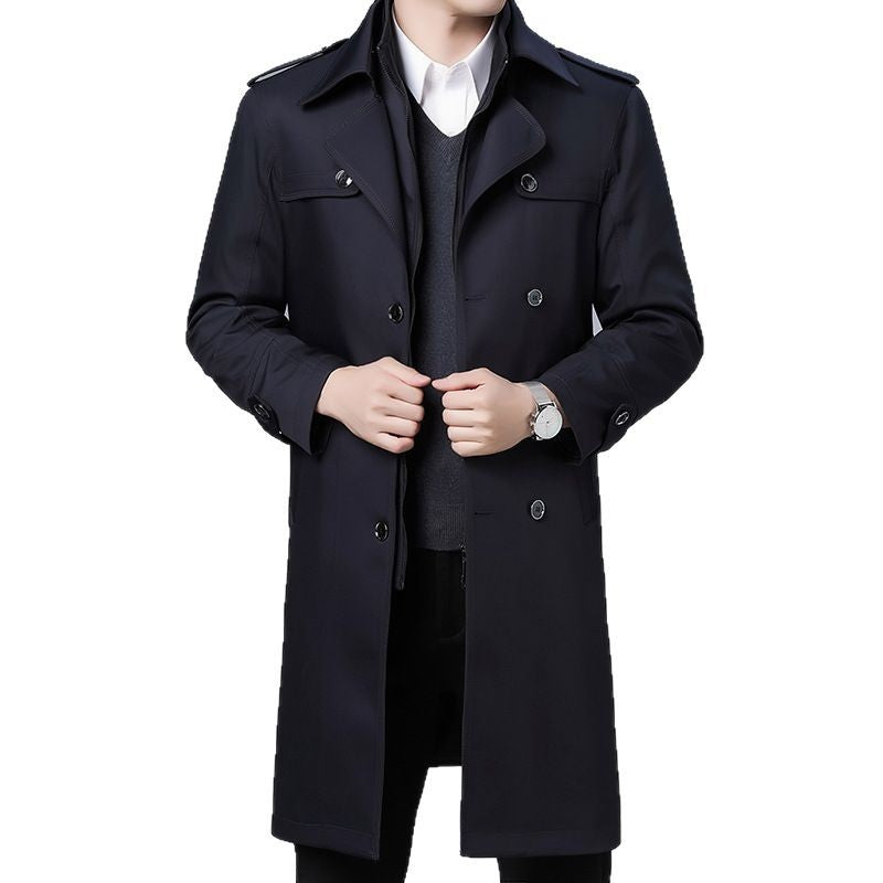 Men's Elegant Trench Coat Lisslune
