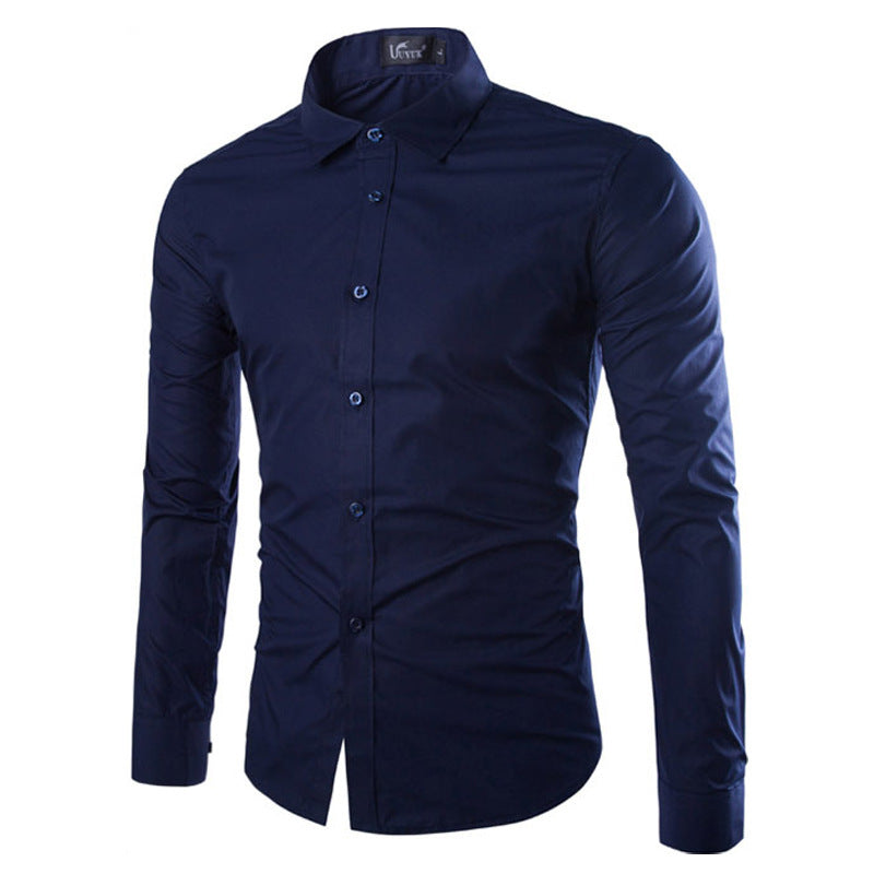 Men's elegant long sleeve shirt Lisslune