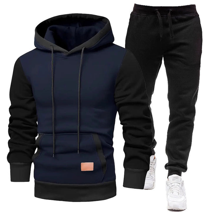 Men's Sporty Hoodie and Jogging Pants Set Lisslune