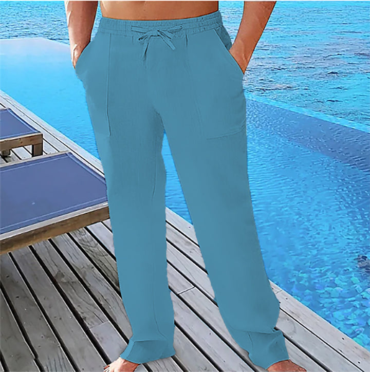 Men's Comfortable Jogging Pants with Elastic Waistband and Practical Pockets Lisslune