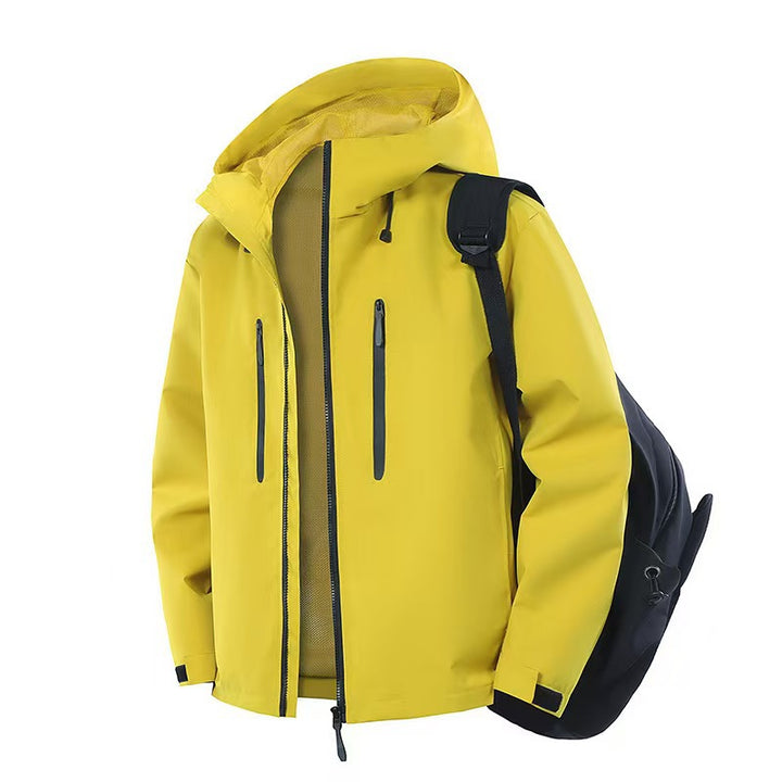 Women's functional jacket with water-repellent material and practical zip pockets Lisslune