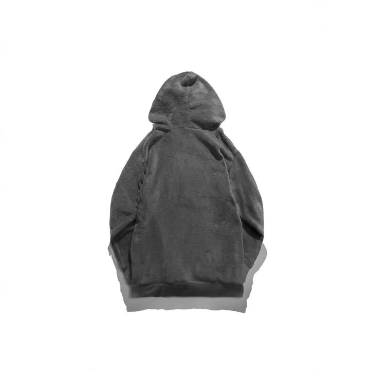 Men's hoodie made of soft fleece with kangaroo pocket Lisslune