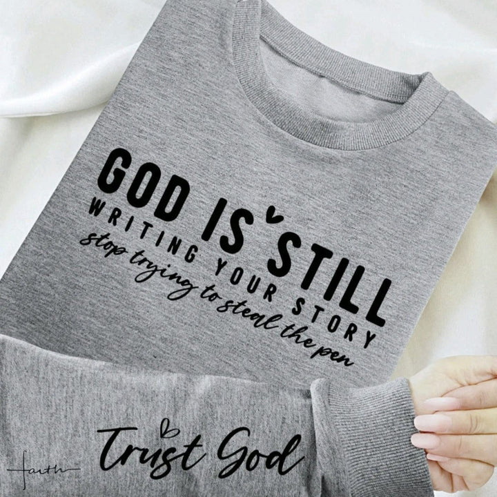 Women’s sweatshirt with inspiring lettering and soft material Lisslune