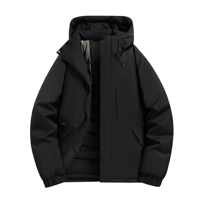 Men's Functional Winter Jacket with Removable Hood Lisslune
