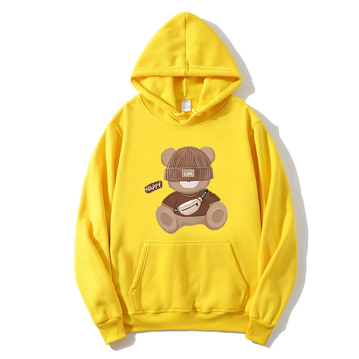 Women's hoodie with unique bear motif Lisslune