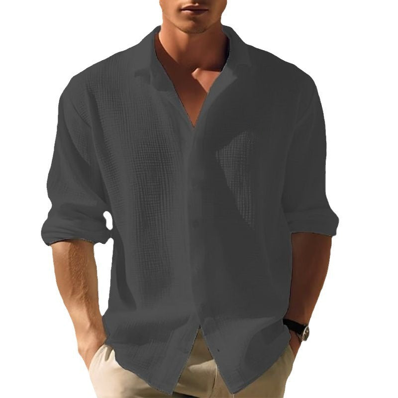 Men's airy cotton shirt Lisslune