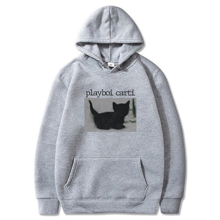 Women's hooded sweatshirt with unique artistic print Lisslune