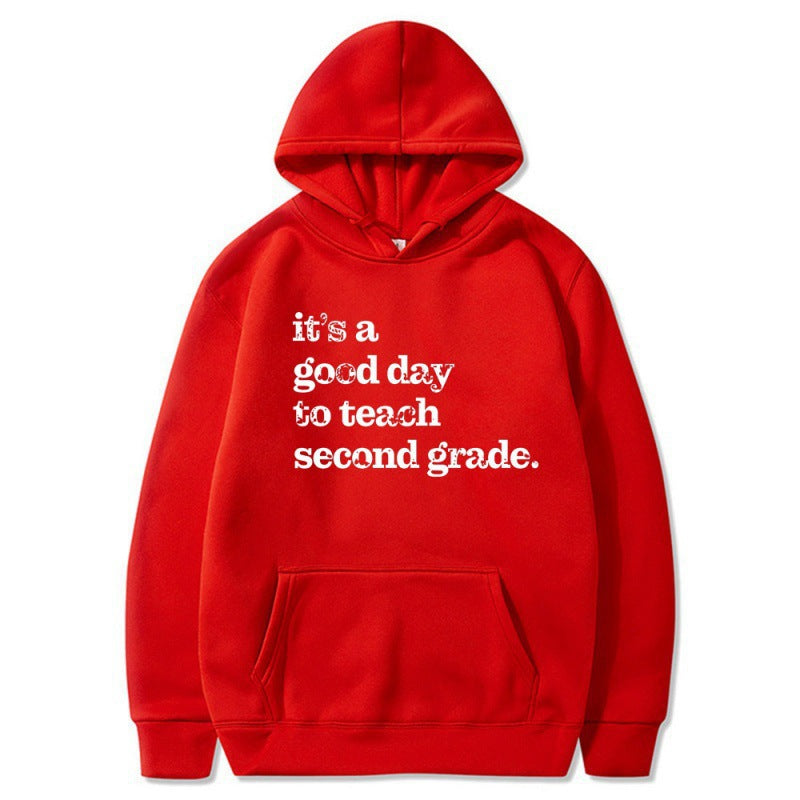 Women's hoodie with inspiring teacher quote and comfortable fit Lisslune