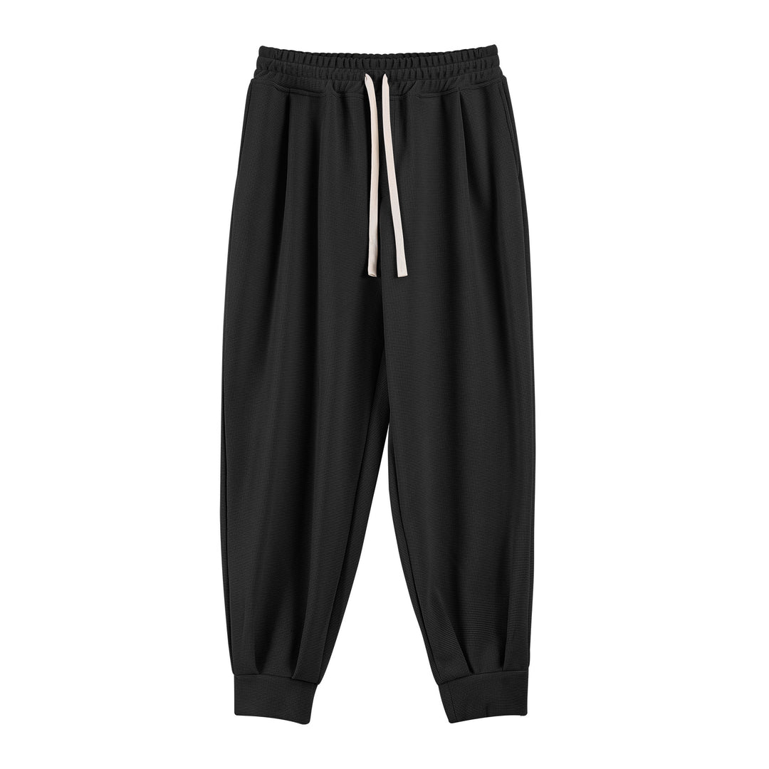 Men's casual joggers with elastic waistband and side pockets Lisslune