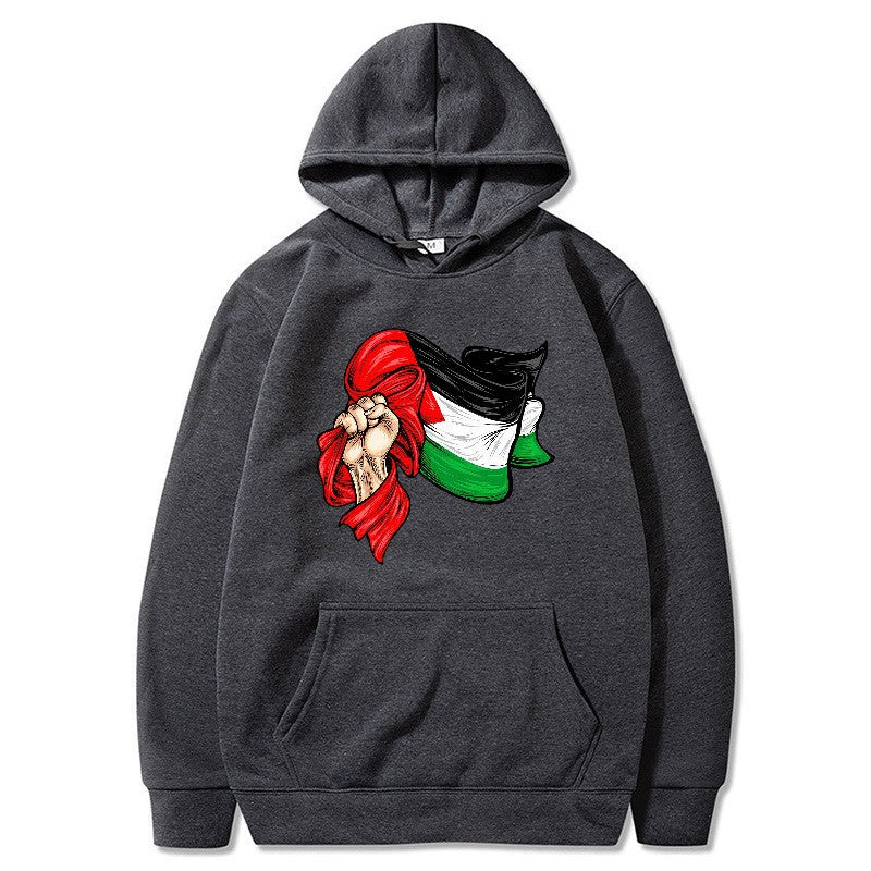 Women's Hoodie with Unique Graphic Design Lisslune