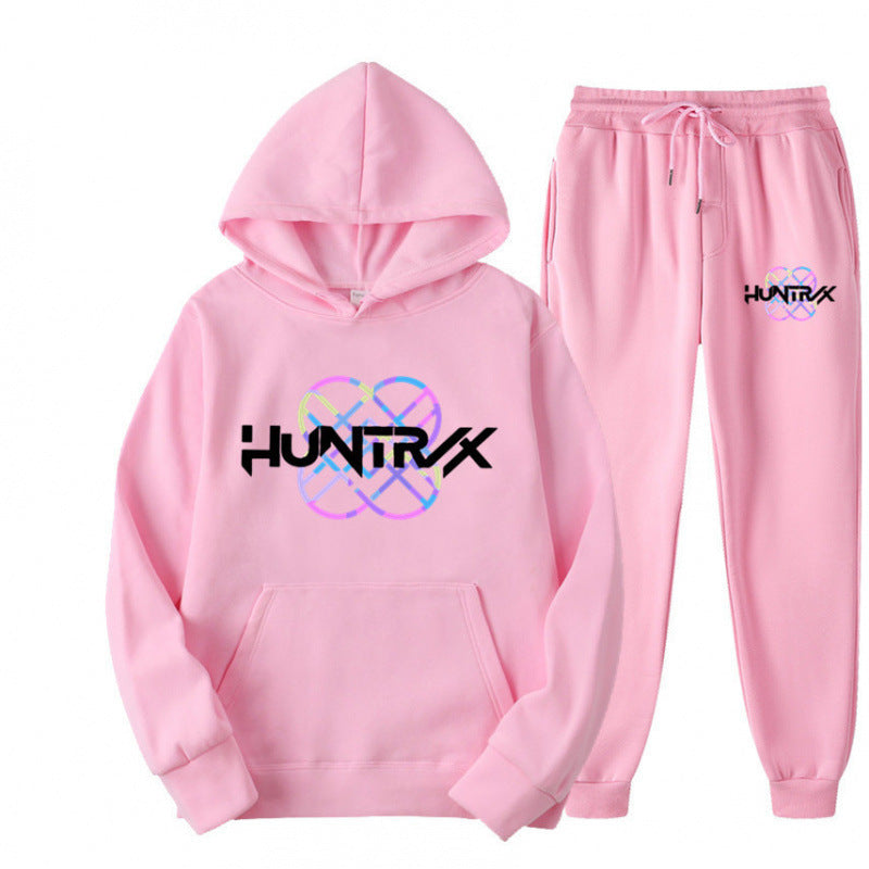 Women's tracksuit with modern graphic design and casual fit Lisslune