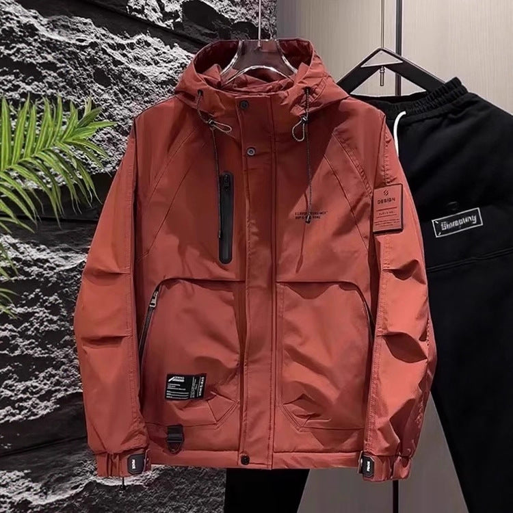 Men's Functional Outdoor Jacket with Breathable Properties Lisslune