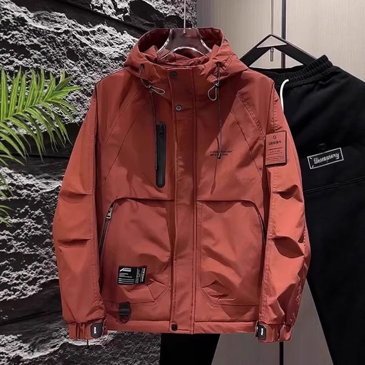 Men's Functional Outdoor Jacket with Breathable Properties Lisslune