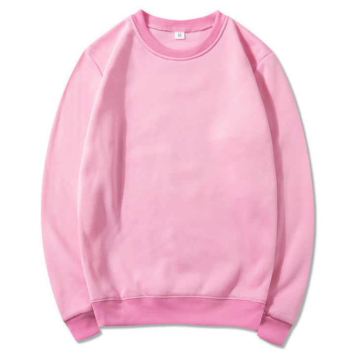 Women's sweatshirt made of soft fleece material with a classic round neckline Lisslune
