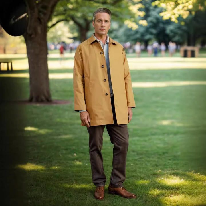 Men's lightweight transitional jacket with sustainable material Lisslune