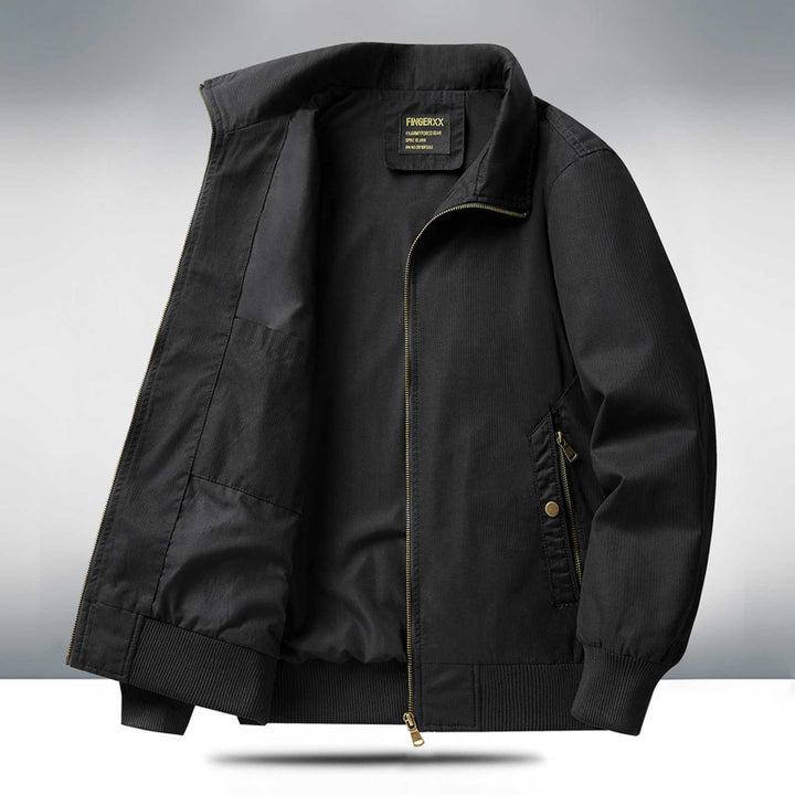Men's Casual Leisure Jacket with High Collar Lisslune