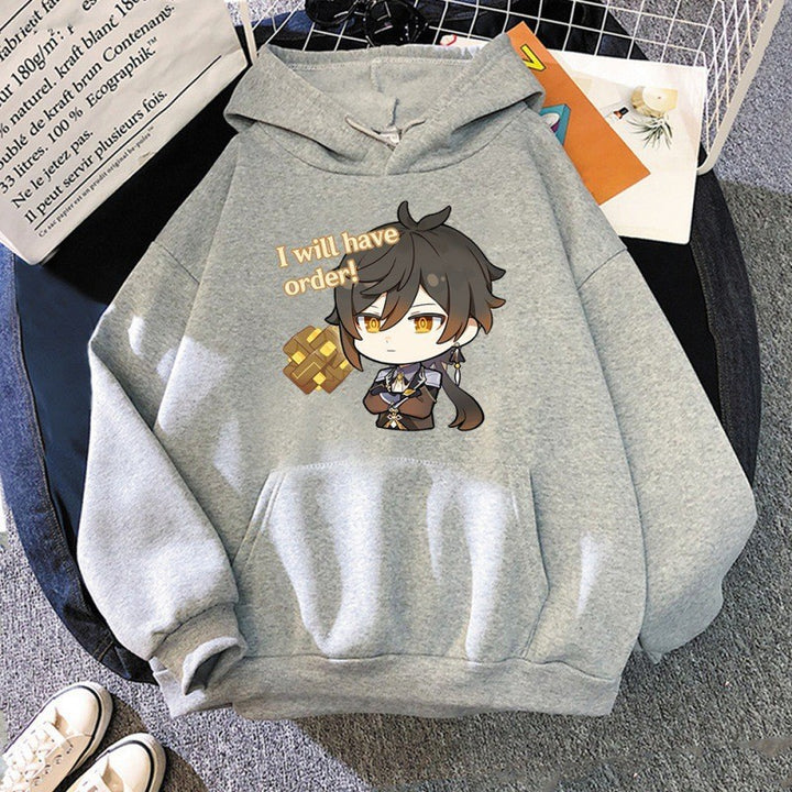Women's hoodie with cute anime design and comfortable fit Lisslune