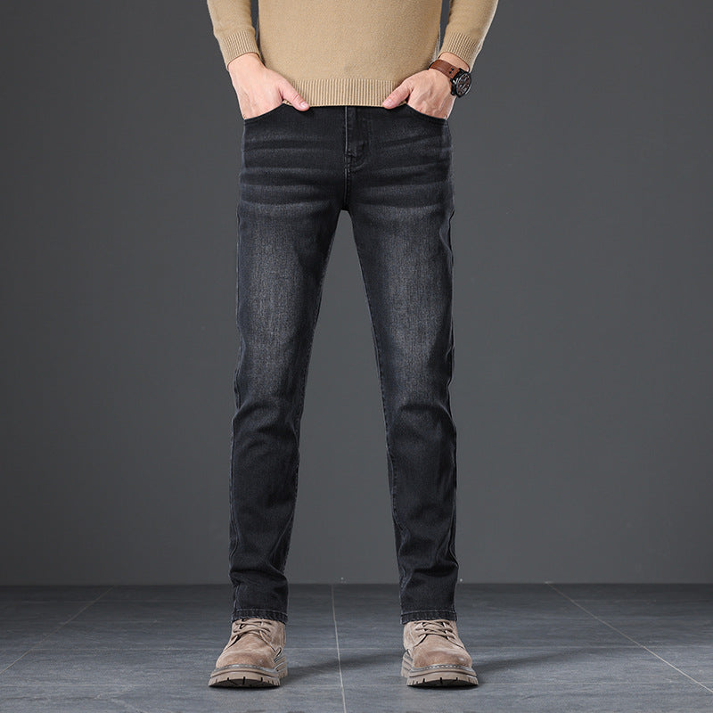 Men's Slim-Fit Jeans with comfortable stretch material Lisslune