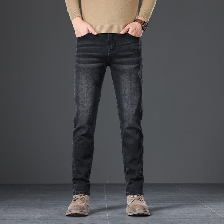 Men's Slim-Fit Jeans with comfortable stretch material Lisslune
