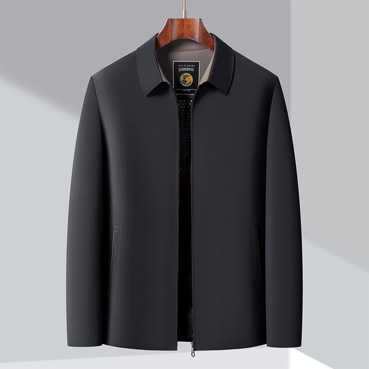 Men's Fashionable Lightweight Jacket with Functional Zipper Lisslune