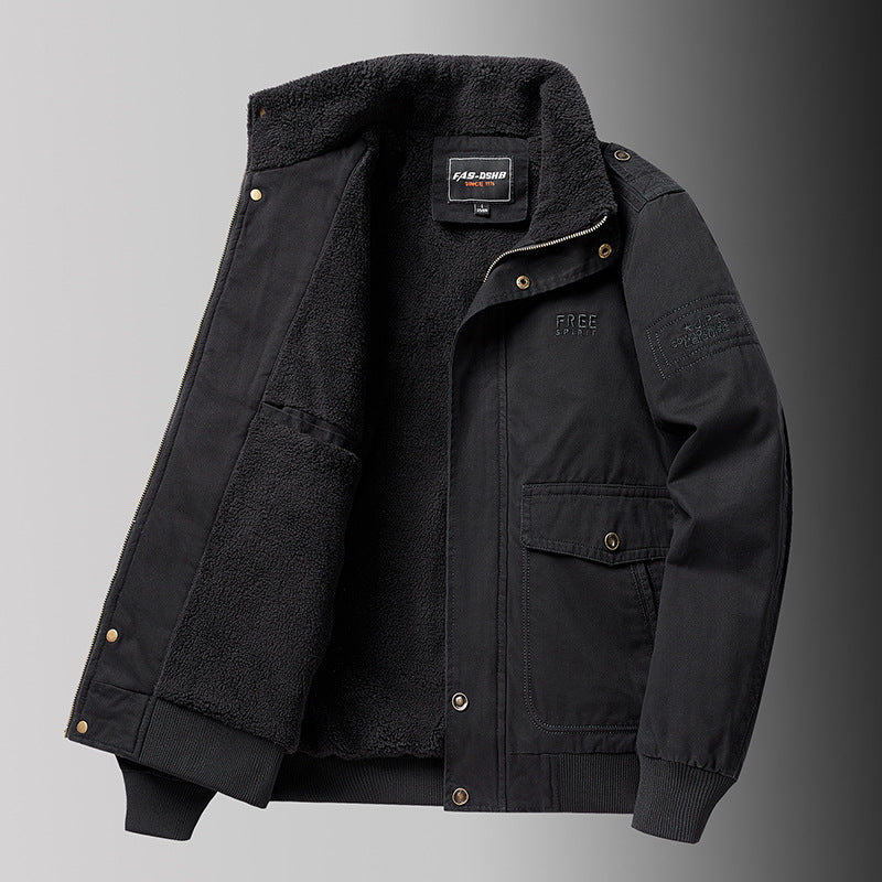 Men's Insulated Transitional Jacket In Elegant Design Lisslune