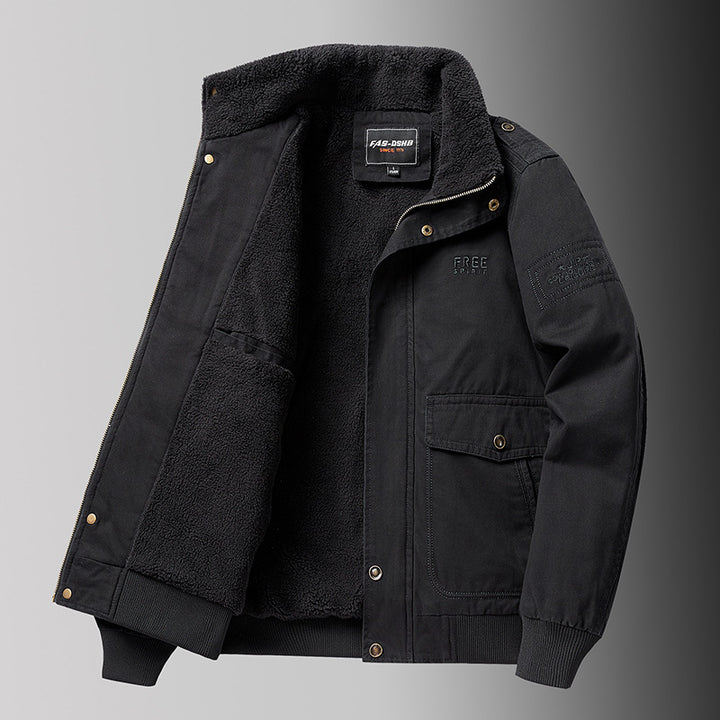 Men's Insulated Transitional Jacket In Elegant Design Lisslune