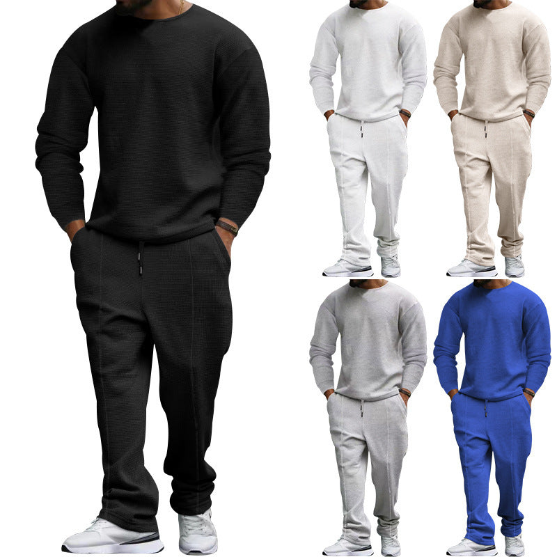 Men's Casual Knit Suit Lisslune