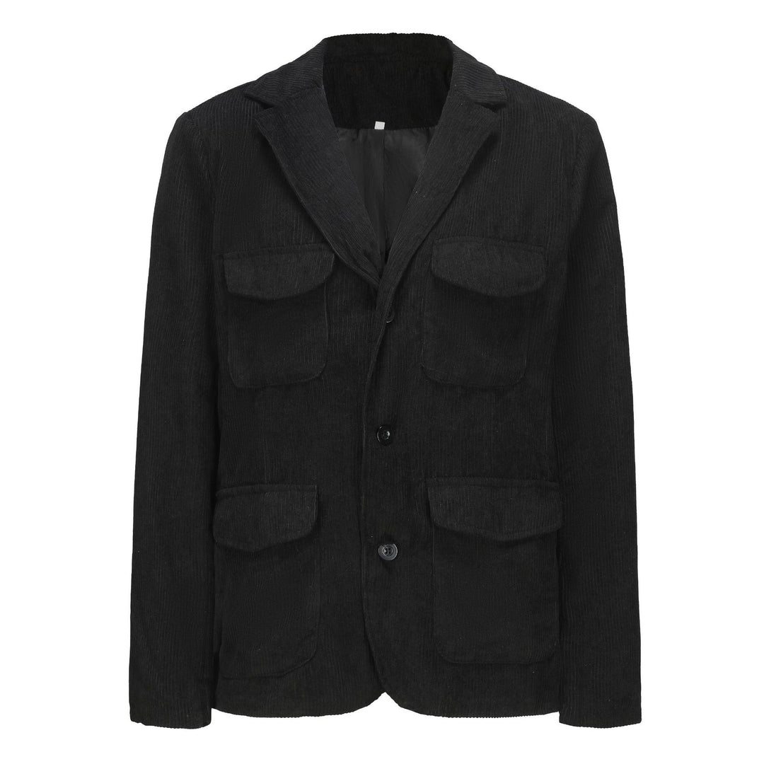 Men's lightweight cord jacket with practical pockets and modern design Lisslune