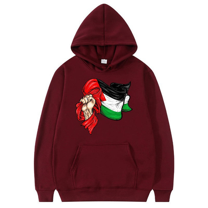 Women's Hoodie with Unique Graphic Design Lisslune