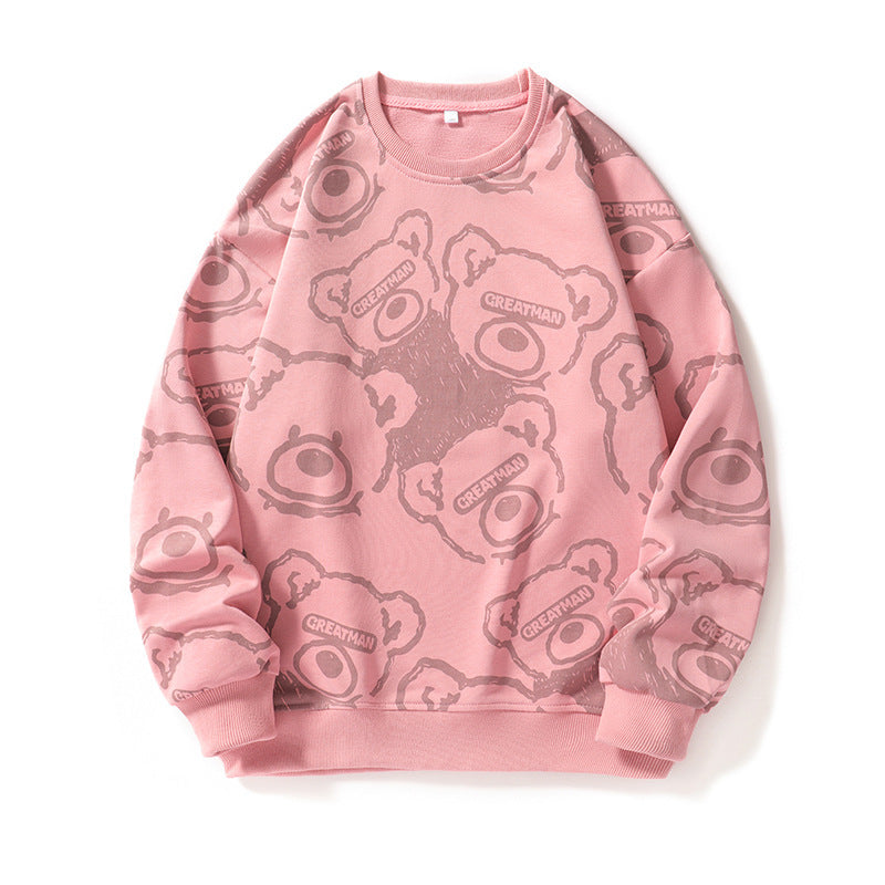 Men's casual sweatshirt with creative animal motif Lisslune