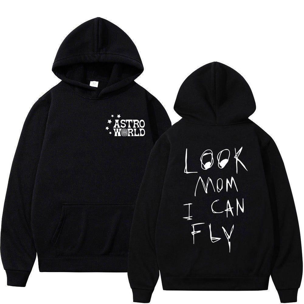Women's hoodie with creative statement print Lisslune