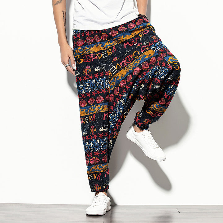 Unisex Patterned Leisure Pants Lisslune