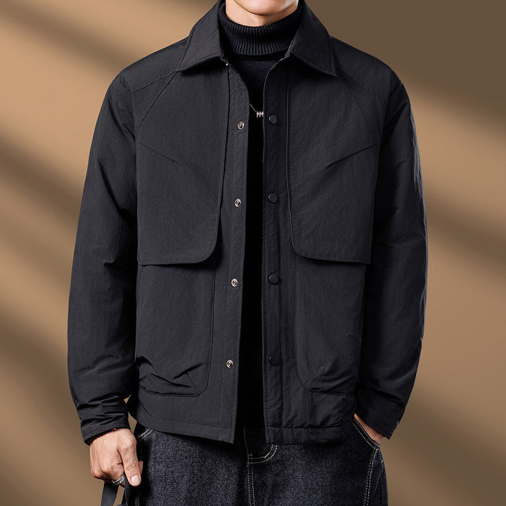 Men's Functional Leisure Jacket with Practical Pocket Design Lisslune