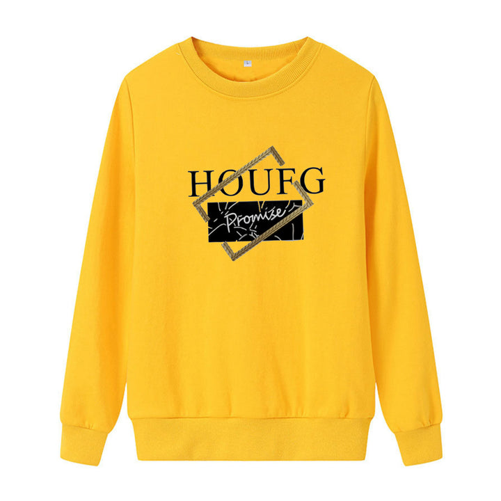 Women's casual sweatshirt with modern graphic print Lisslune