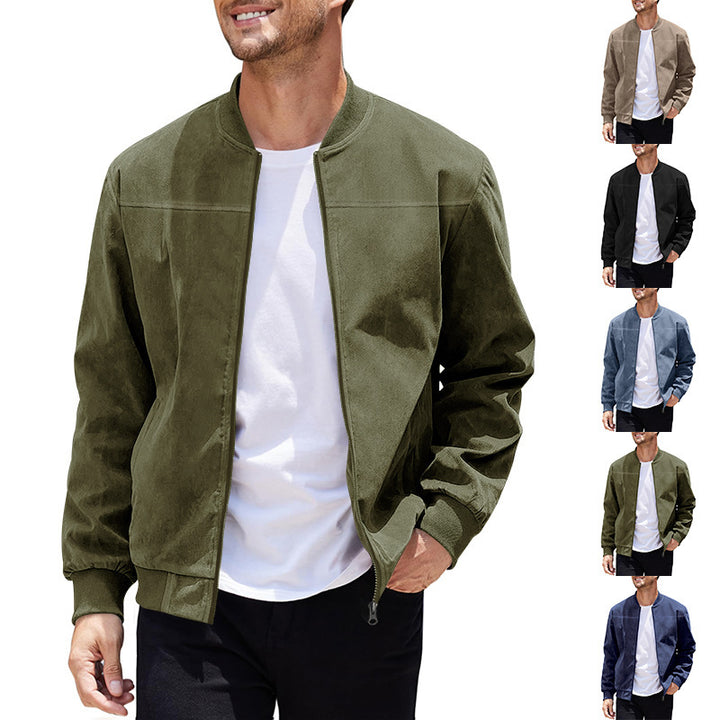 Men's casual bomber jacket with high-quality material and sporty cut Lisslune