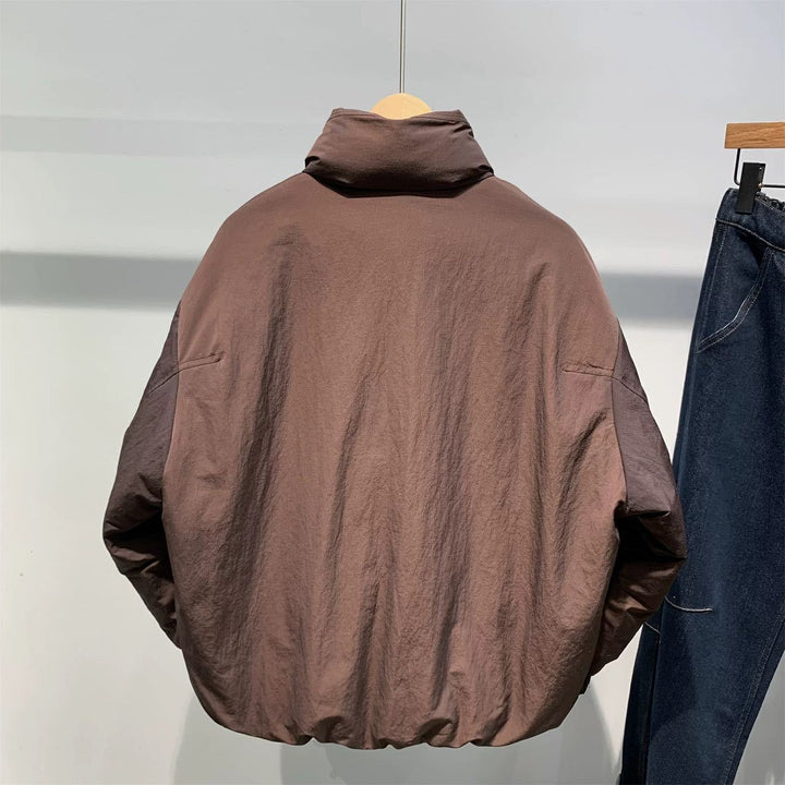 Men's Fashion Transitional Jacket with Practical Button and Zipper Details Lisslune