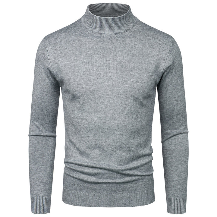 Men's High-Quality Turtleneck Sweater made of fine Cotton Lisslune