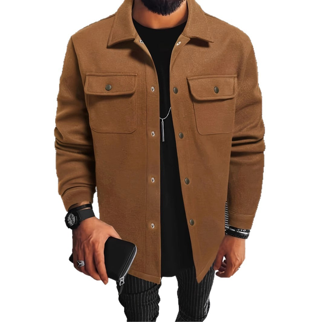 Men's Designer-Style Shirt Jacket Lisslune
