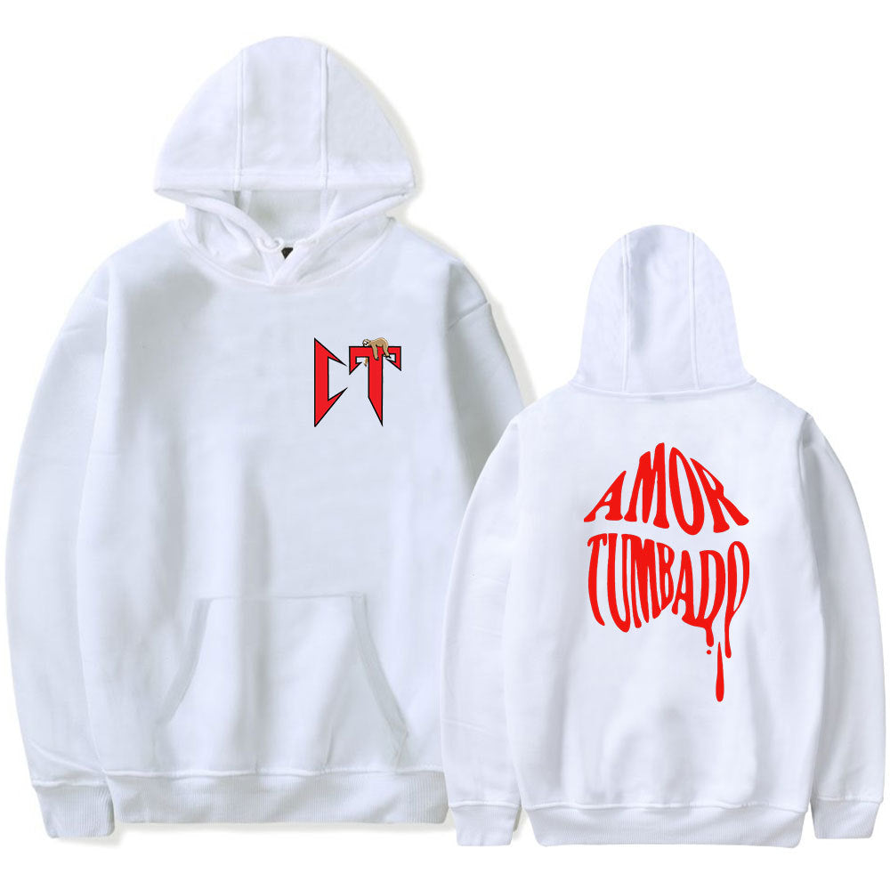 Women's hoodie with creative lettering Lisslune