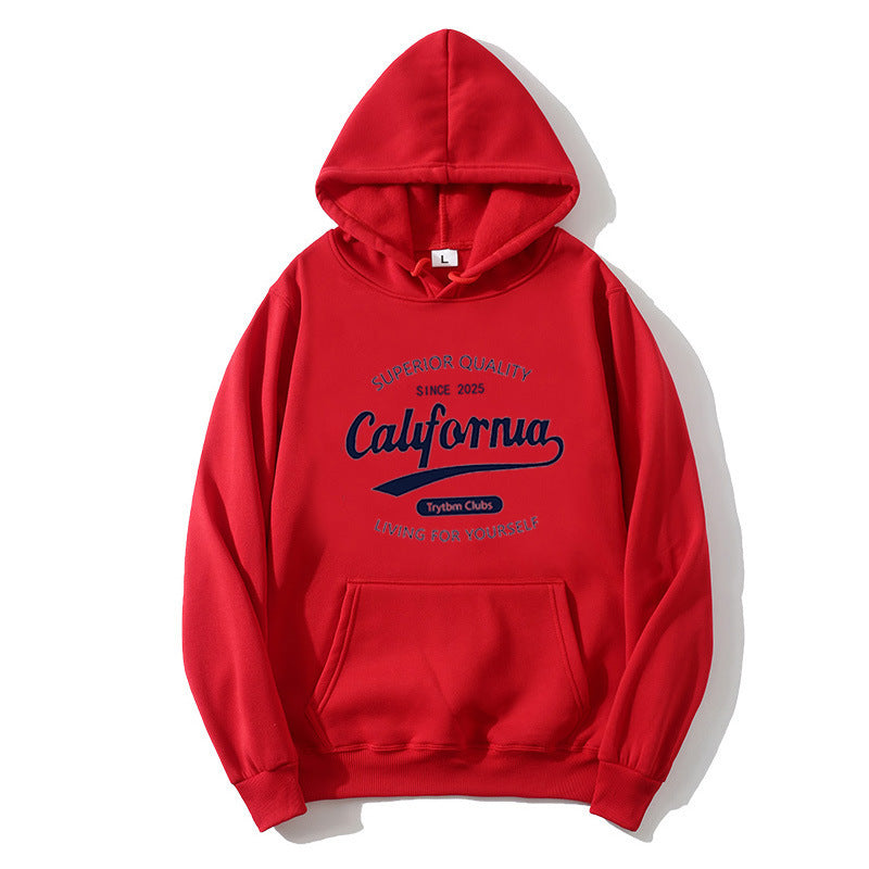 Women's casual hoodie with creative lettering Lisslune