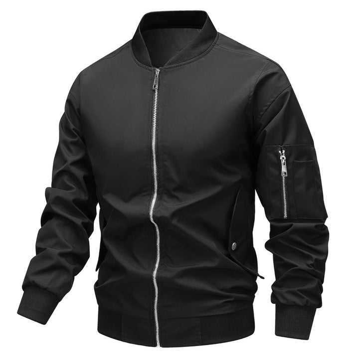 Men's Pilot Jacket with Practical Pockets Lisslune