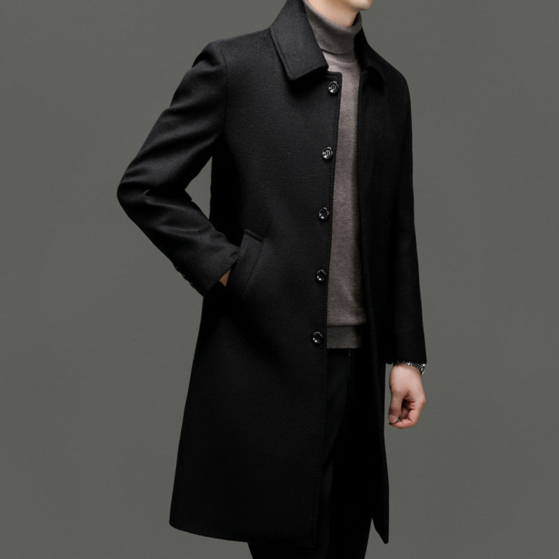 Men's Elegant Long Coat Lisslune