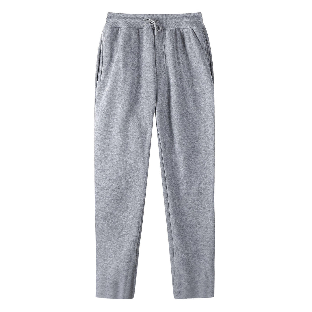 Men's sporty casual pants with elastic waistband and practical side pockets Lisslune