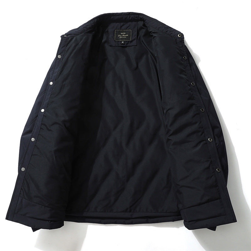 Men's Quilted Leisure Jacket with Practical Pockets Lisslune