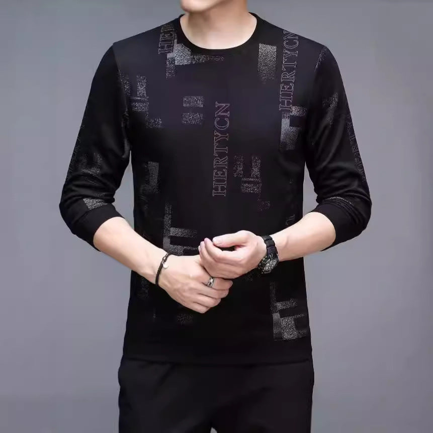 Men's stylish sweatshirt with trendy graphic print Lisslune