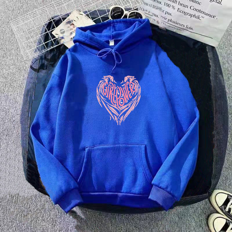 Women's hoodie with creative heart design Lisslune