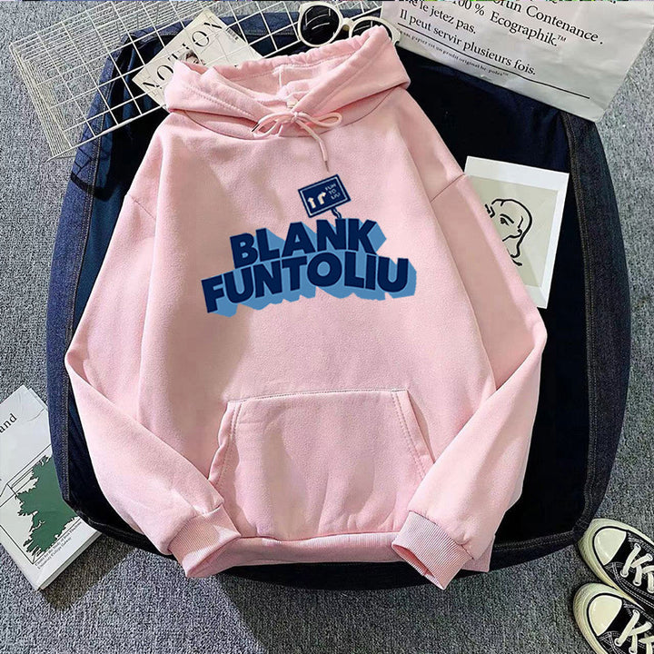 Women's hoodie with casual lettering and comfortable pockets Lisslune