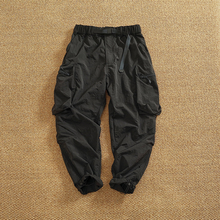 Men's cargo pants with practical pockets and elastic waistband Lisslune