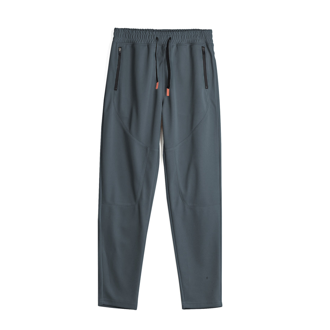 Men's sporty jogging pants with innovative breathable structure and practical zip pockets Lisslune